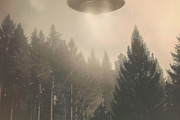 97 UFO objects flying in the sky, a Transportation Photo by Handmadefont (Thumbnail 29 of 101)