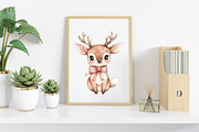 Watercolor Kawaii Coquette Christmas, an Illustration by Canvas Craft (Thumbnail 6 of 7)