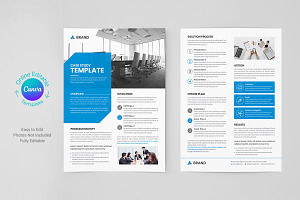 Canva Business Case Study Template