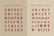 Floura Bright, a Serif Font by ahweproject (Thumbnail 2 of 10)