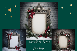 Dark Gothic Poster Mockup, a Mockup by StormDigitalArt