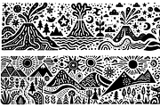 Vintage Flowers Folk Art, a Decorative Illustration by devastd (Thumbnail 14 of 28)
