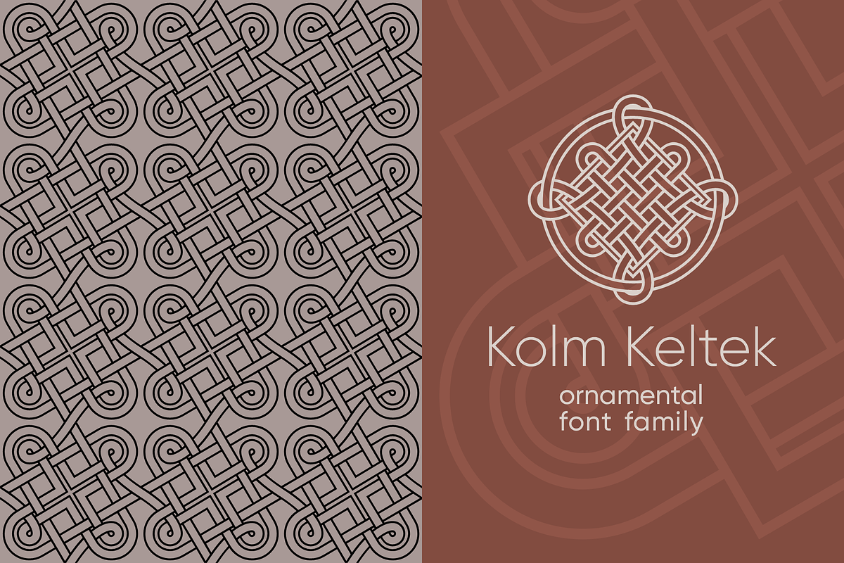 Kolm Keltek, a Symbol Font by 2DTypo (Photo 4 of 6)