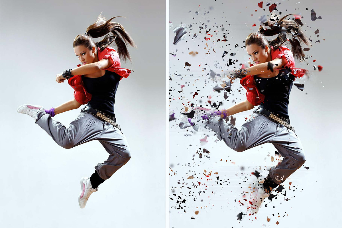 Disintegrating Photoshop Effect, an Action Add-On by MRI STUDIO (Photo 7 of 19)