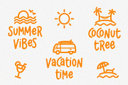 California Vibes - Playful Font, a Handwritten Font by Alpaprana (Thumbnail 6 of 9)