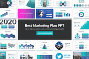 Marketing Plan PowerPoint Template, a Presentation Template by SlideBunny (Thumbnail 1 of 30)