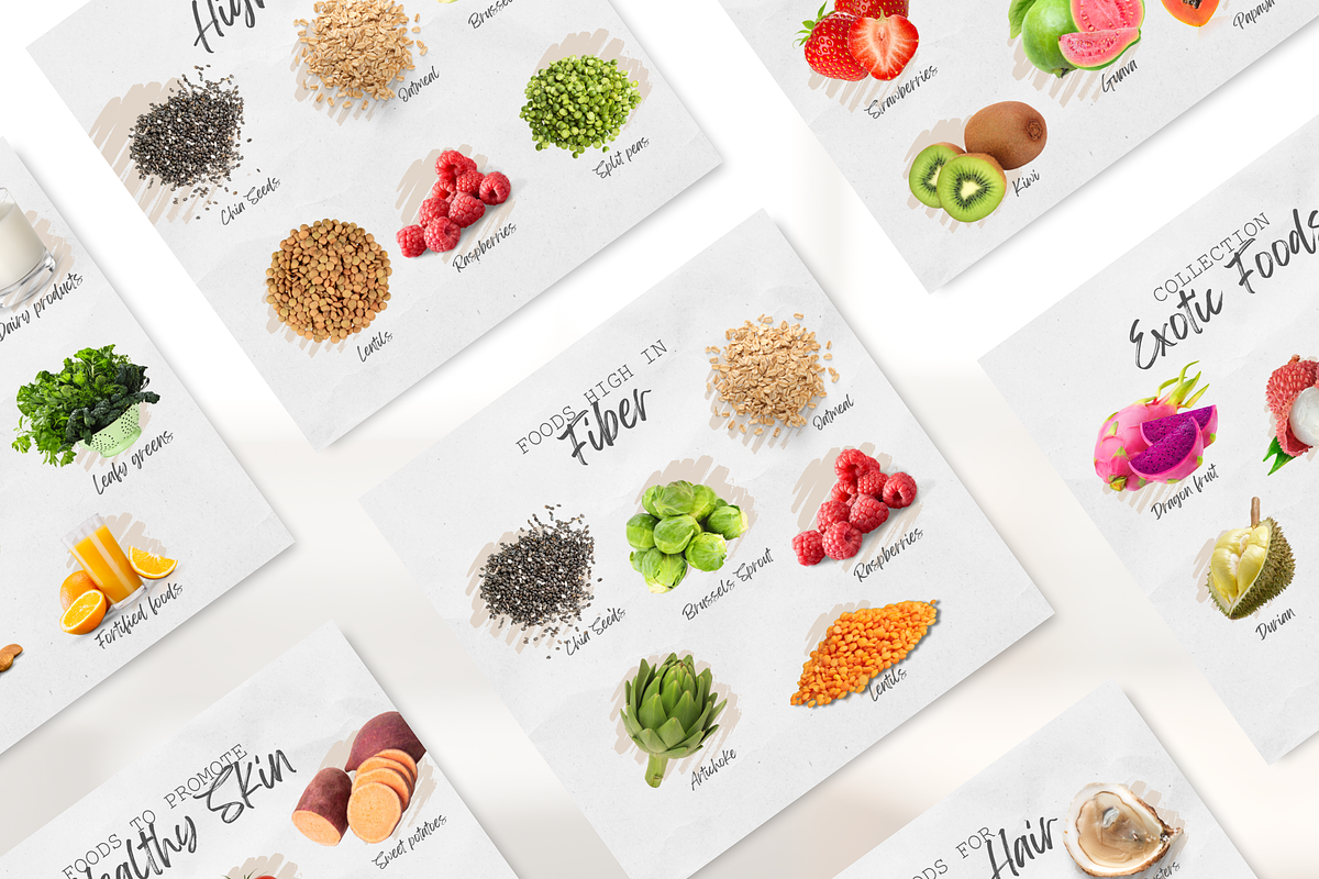 Nutrition Benefit Infographics Canva, a Social Media Template by The Social Stuff (Photo 7 of 12)