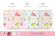 ute Sardine Seamless Pattern, a Pattern Graphic by Chonnieartwork (Thumbnail 2 of 5)