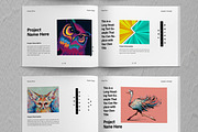 Graphic Designer Portfolio Layout, a Brochure Template by ContestDesign (Thumbnail 3 of 5)