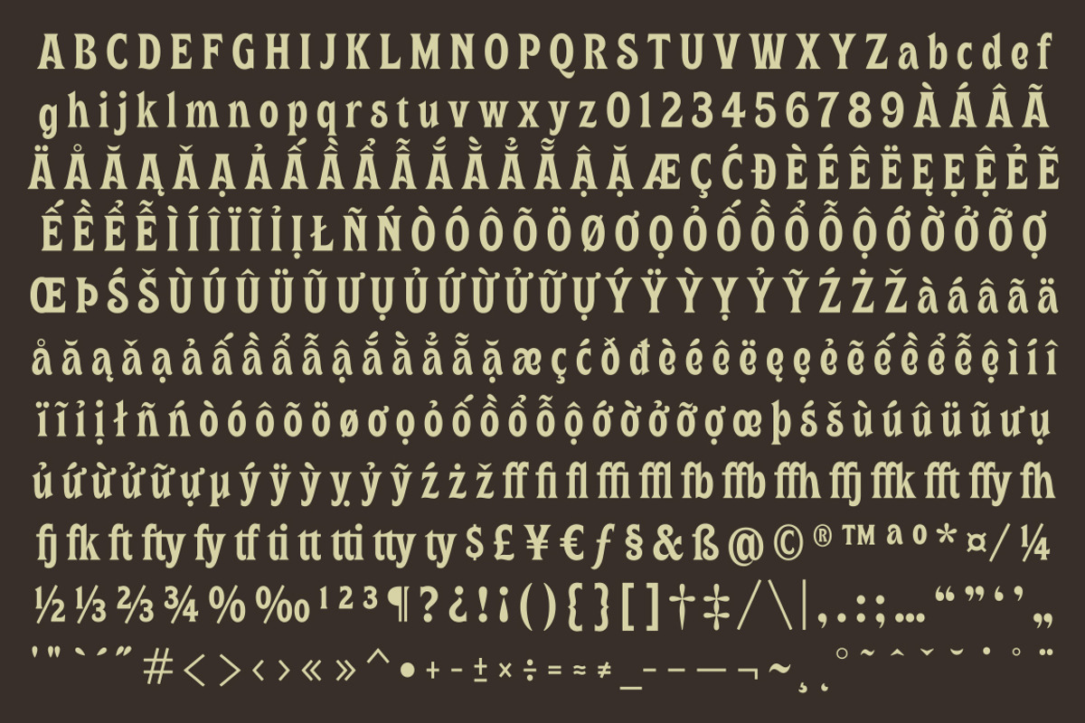 Jack’s Maggot, a Font by Simon Walker (Photo 5 of 5)