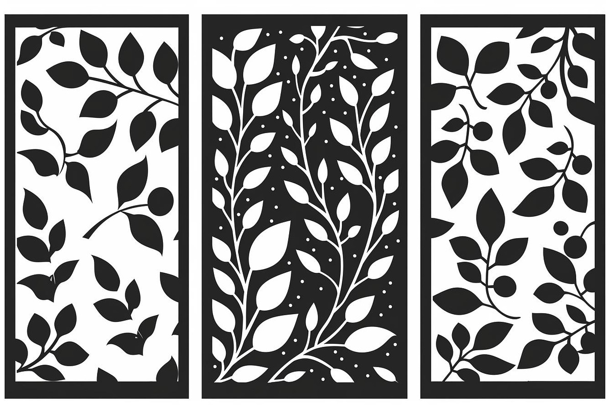 Wall panel laser cut design vector, an Illustration by Amazin_art (Photo 9 of 10)