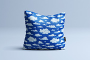 Hand-drawn clouds seamless patterns, a Pattern Graphic by Good Studio (Thumbnail 5 of 5)