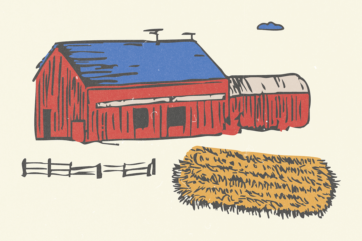 DUSTY COUNTRY, an Illustration by Kukla Studio (Photo 6 of 10)