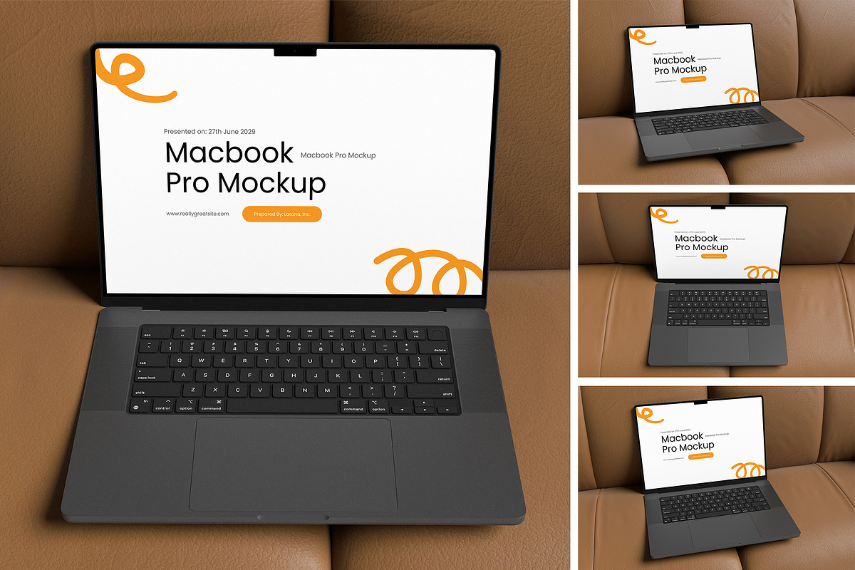 Macbook Pro Mockup, a Wearable Device Mockup by swsi-studio (Photo 1 of 5)