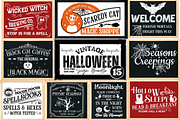 Farmhouse Halloween Sign SVG Bundle, an Object Graphic by Design's Dark (Thumbnail 6 of 9)