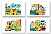 10 Amusement Park Illustration, a Decorative Illustration by denayunebgt (Thumbnail 3 of 4)