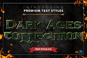 Dark Ages #1 - Text Styles, a Layer Style Add-On by Jonas Stensgaard (Thumbnail 13 of 18)