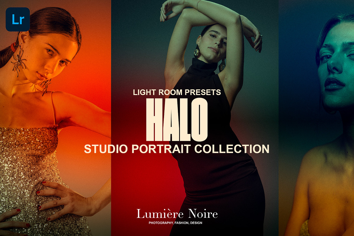 Color Halo Portrait LR Presets, a Preset Add-On by Lumière Noire Studio (Photo 1 of 6)