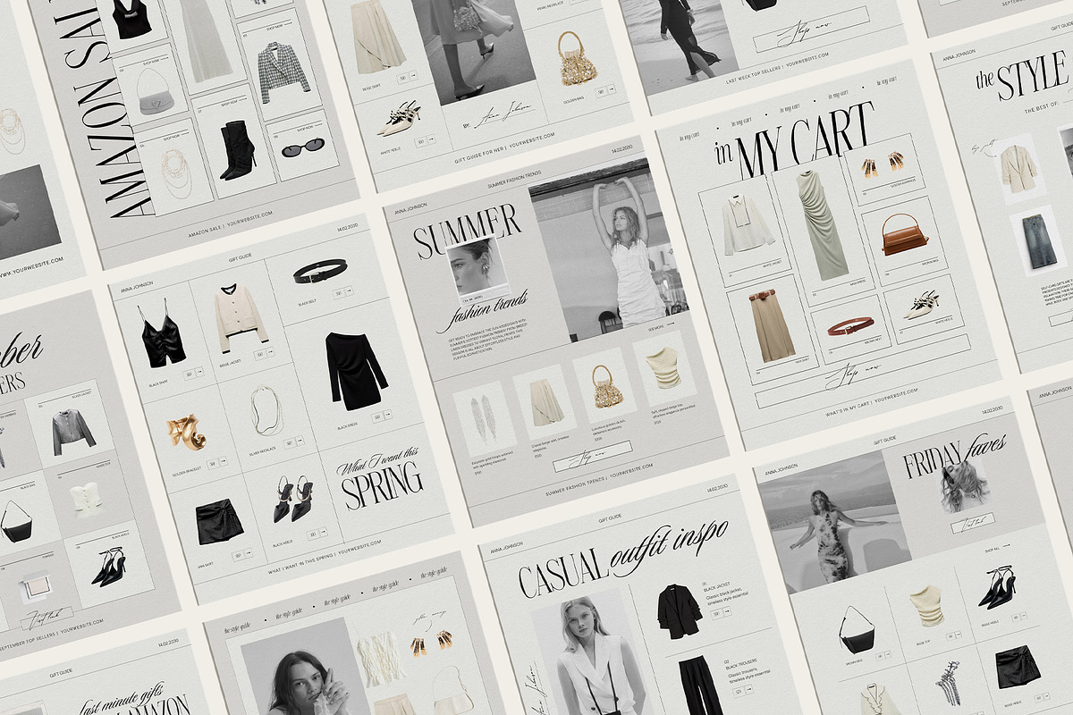 40 Canva LTK Instagram Template, a Social Media Template by Amaré Creative (Photo 10 of 10)