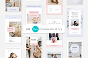 Soft CANVA Instagram Stories Pack, a Social Media Template by Swiss_cube (Thumbnail 1 of 5)