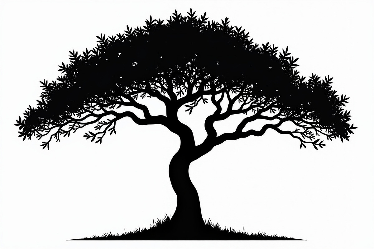 Wild Forest Tree Clipart Set, an Illustration by balal (Photo 6 of 20)