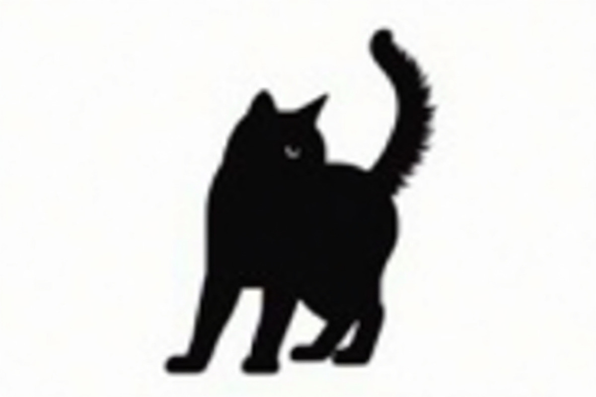 Elegant Cat  Silhouette Bundle, an Object Graphic by hafijul (Photo 8 of 11)