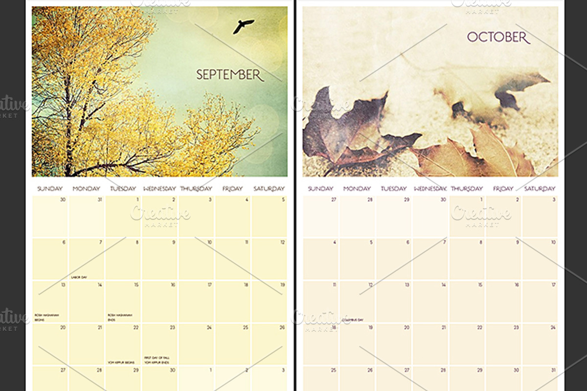 2015 Printable Calendar, a Stationery Template by Definitely Pink (Photo 4 of 4)