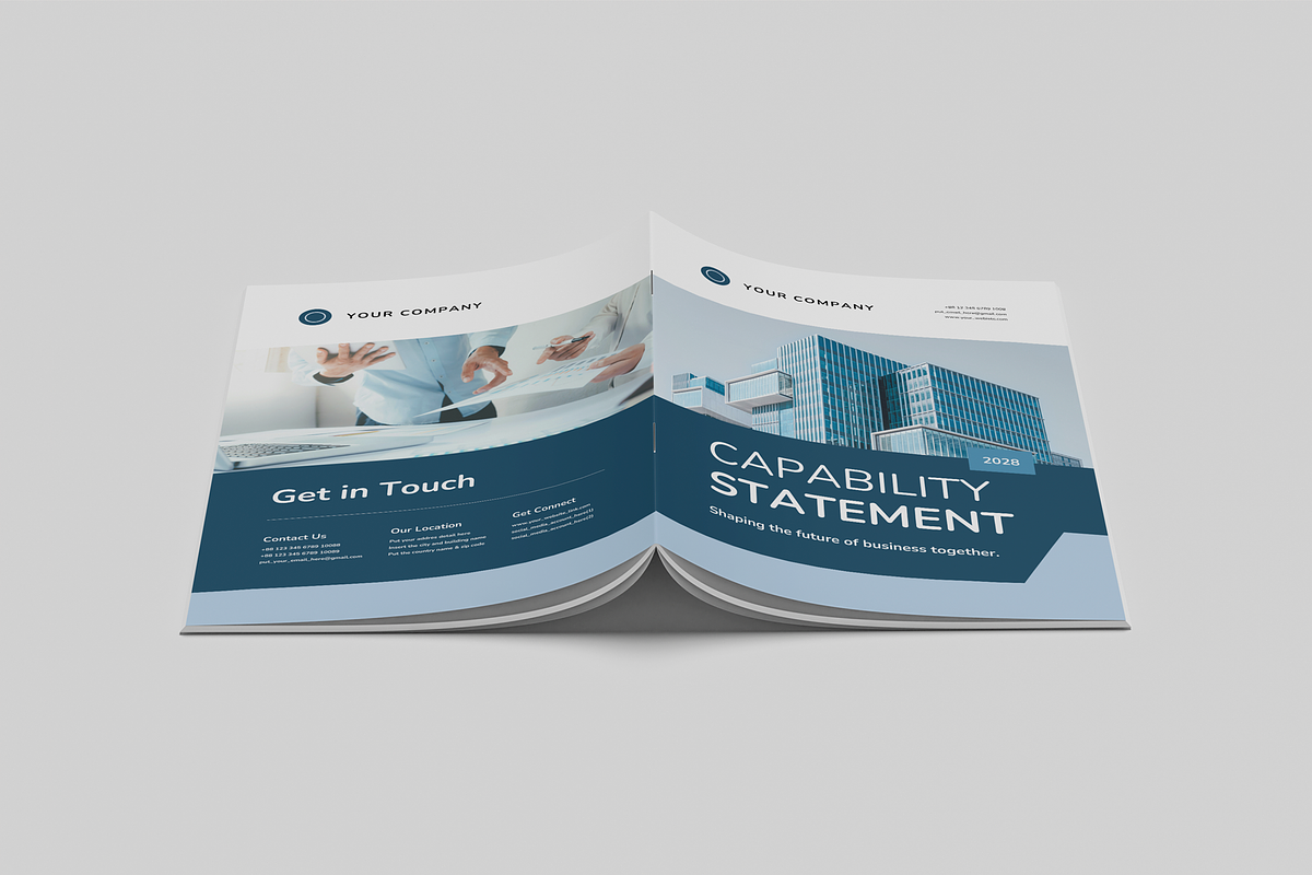 Capability Statement Brochure, a Brochure Template by Leaflove (Photo 9 of 10)