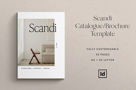 Scandi Catalogue & Brochure Template, a Brochure Template by Avelã Creative