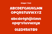 Klagor - Bold Display Font, a Sans Serif Font by Iqsiart Studio (Thumbnail 13 of 15)