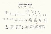 Midnight Diner Left-leaning Script, a Script Font by Leah Design (Thumbnail 11 of 20)