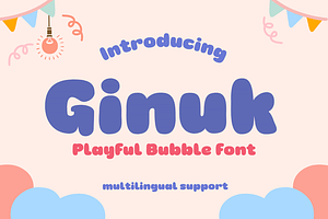 Ginuk, a Serif Font by twinstd