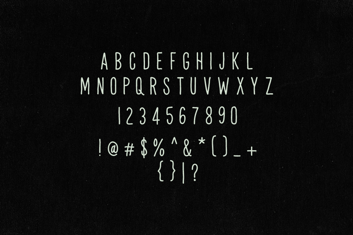 Union Hand Font preview 2