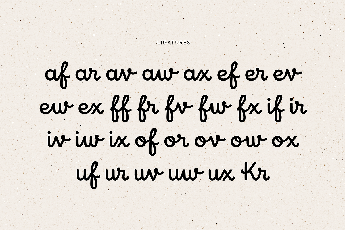 Artwork Inflate - Playful Cursive, a Script Font by Elmous (Photo 10 of 10)