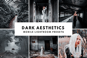Dark Aesthetic Mobile Presets, a Plug-in Add-On by Filtercrave (Thumbnail 1 of 11)