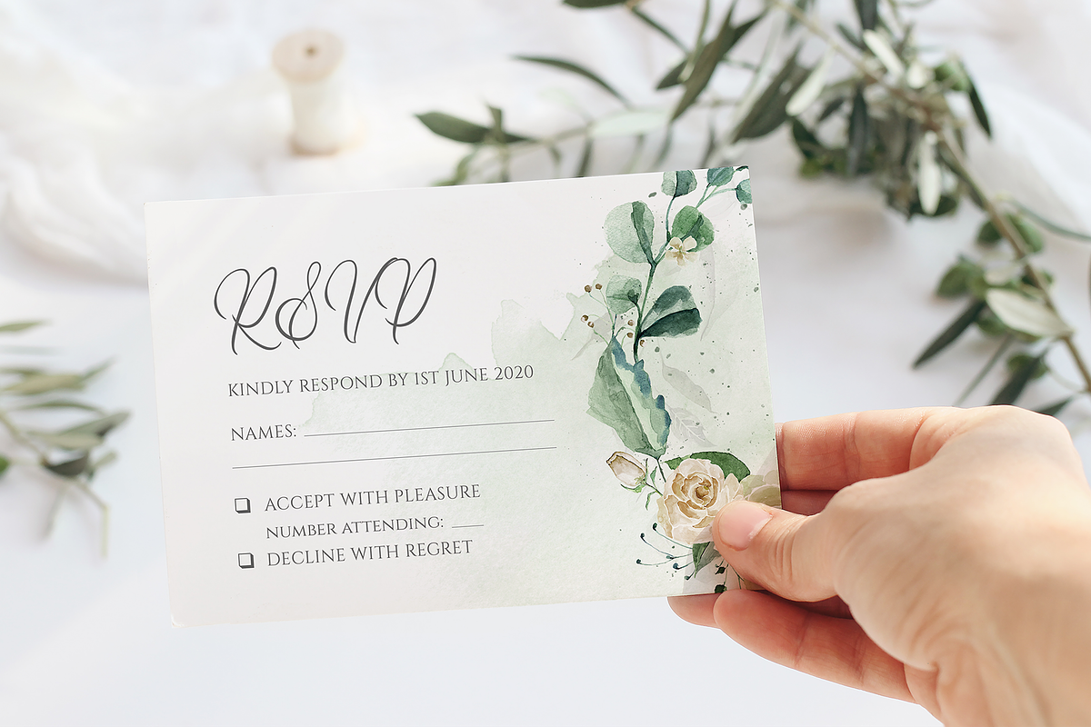 Cream Roses Wedding Invite Set, an Invitation Template by R Whitehurst Design (Photo 7 of 9)