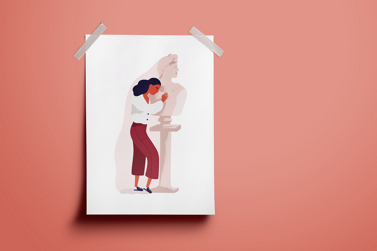 Blindness in love concept, a Person Illustration by Good Studio (Photo 3 of 3)