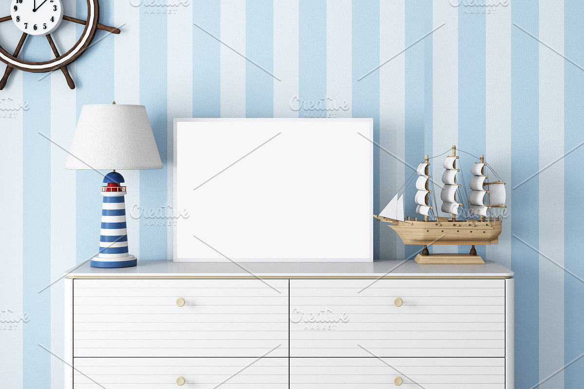Frame Mockup Bundle Kids - 14, a Print Template by Mockup Shop (Photo 8 of 21)