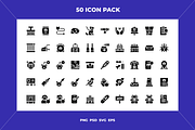 Pet adoption icons, an Outline Icon by Wencory (Thumbnail 1 of 2)