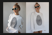 Sweatshirt Mock-Up Set, a Hoody Mockup by Freeman Studio (Thumbnail 9 of 16)