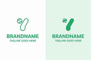 Letter Y Tennis Ball Logo Set, a Branding & Logo Template by Pray Art Design Studio