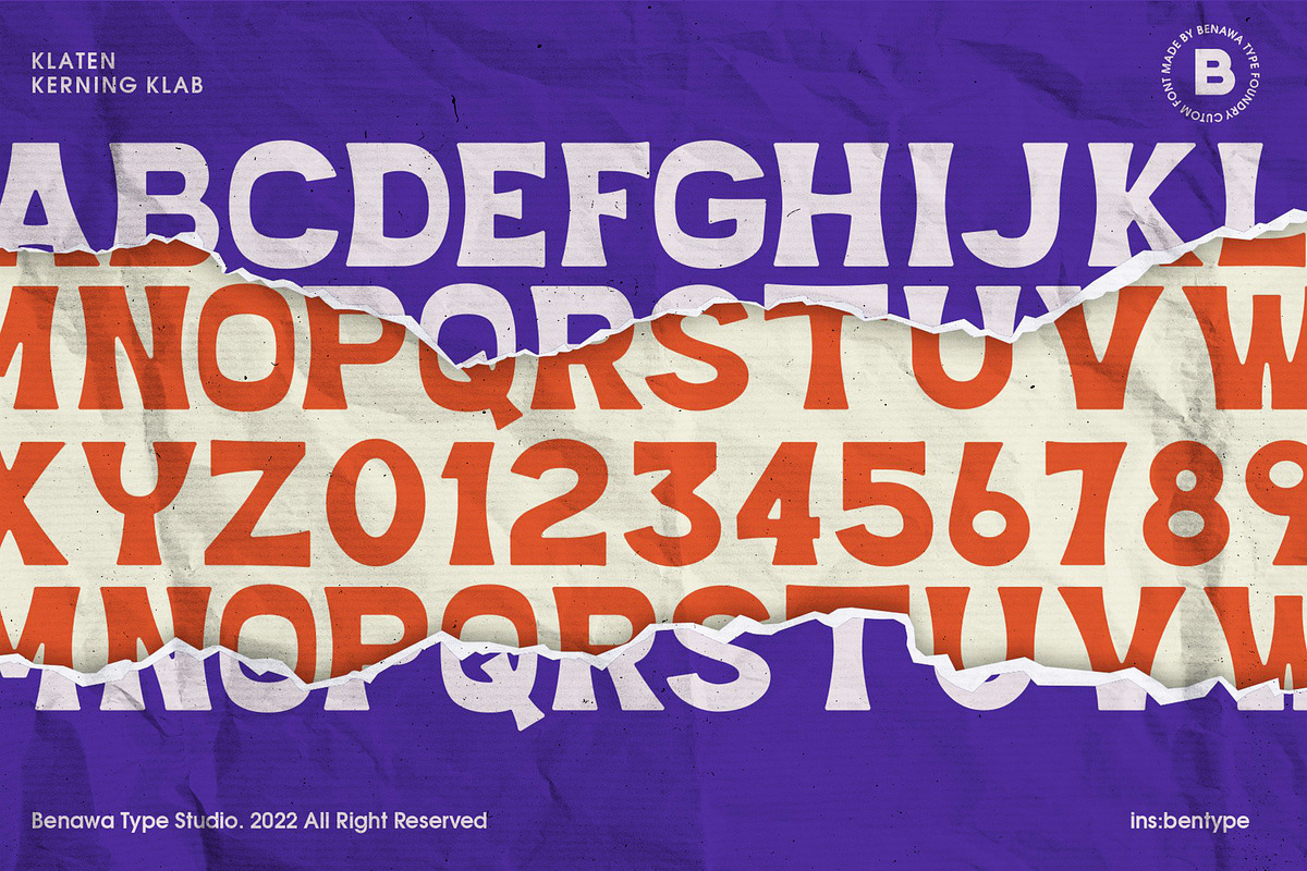 Paradixe - Crafted Display Font, a Font by Bentype Studio (Photo 2 of 6)