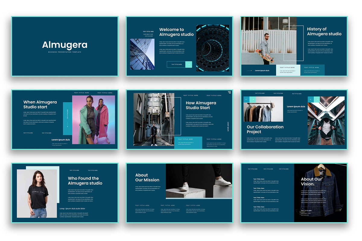 Almugera – Business PowerPoint, a Presentation Template by kreatifreya (Photo 2 of 5)