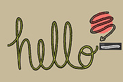 Procreate Messy Outlines Brush Set, a Brushes & More by Heather Green Designs (Thumbnail 7 of 9)