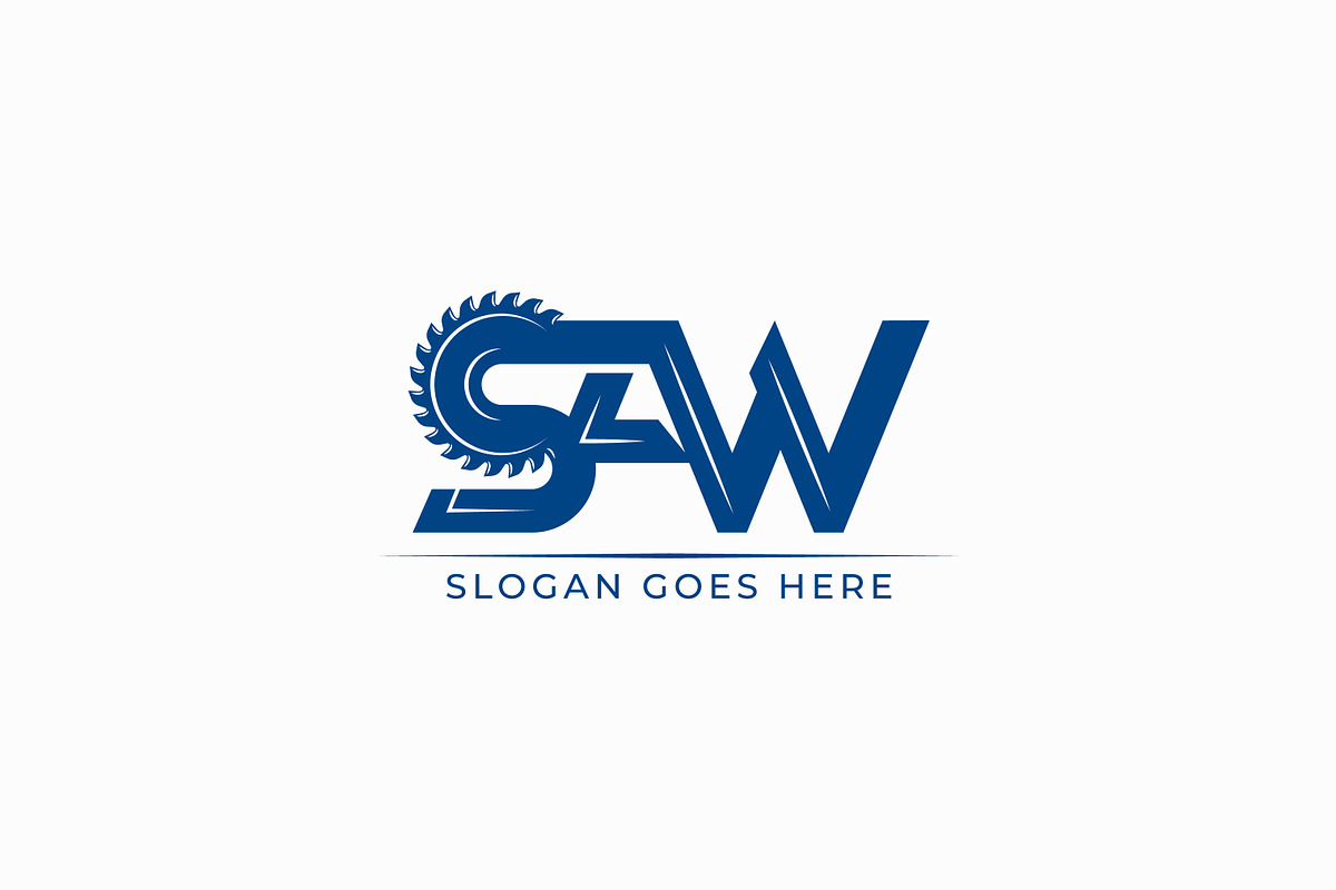 Saw Letter Carpentry Work, a Branding & Logo Template by Signatoro