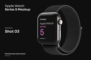 Apple Watch Series 5 Mockup