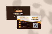 Simple Minimalist Black Business, a Business Card Template by Vitoria's Collection (Thumbnail 3 of 4)