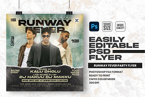 Club Party PSD Flyer Design, a Flyer Template by Shajib Shikder