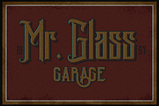 Avartequero for Tattoo & Motorcycle, a Blackletter Font by ilhamtaro (Thumbnail 3 of 6)