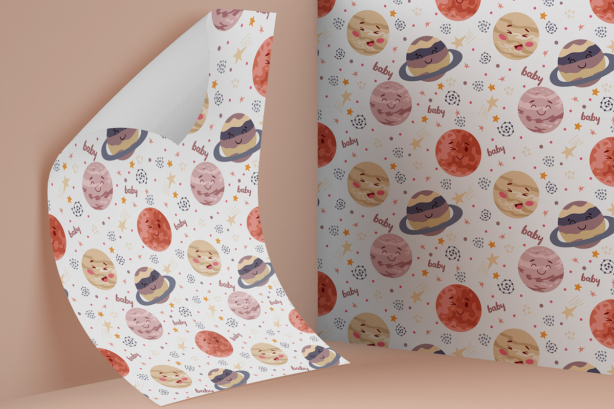 kawaii seamless pattern, a Pattern Graphic by Digital Studio (Photo 2 of 6)
